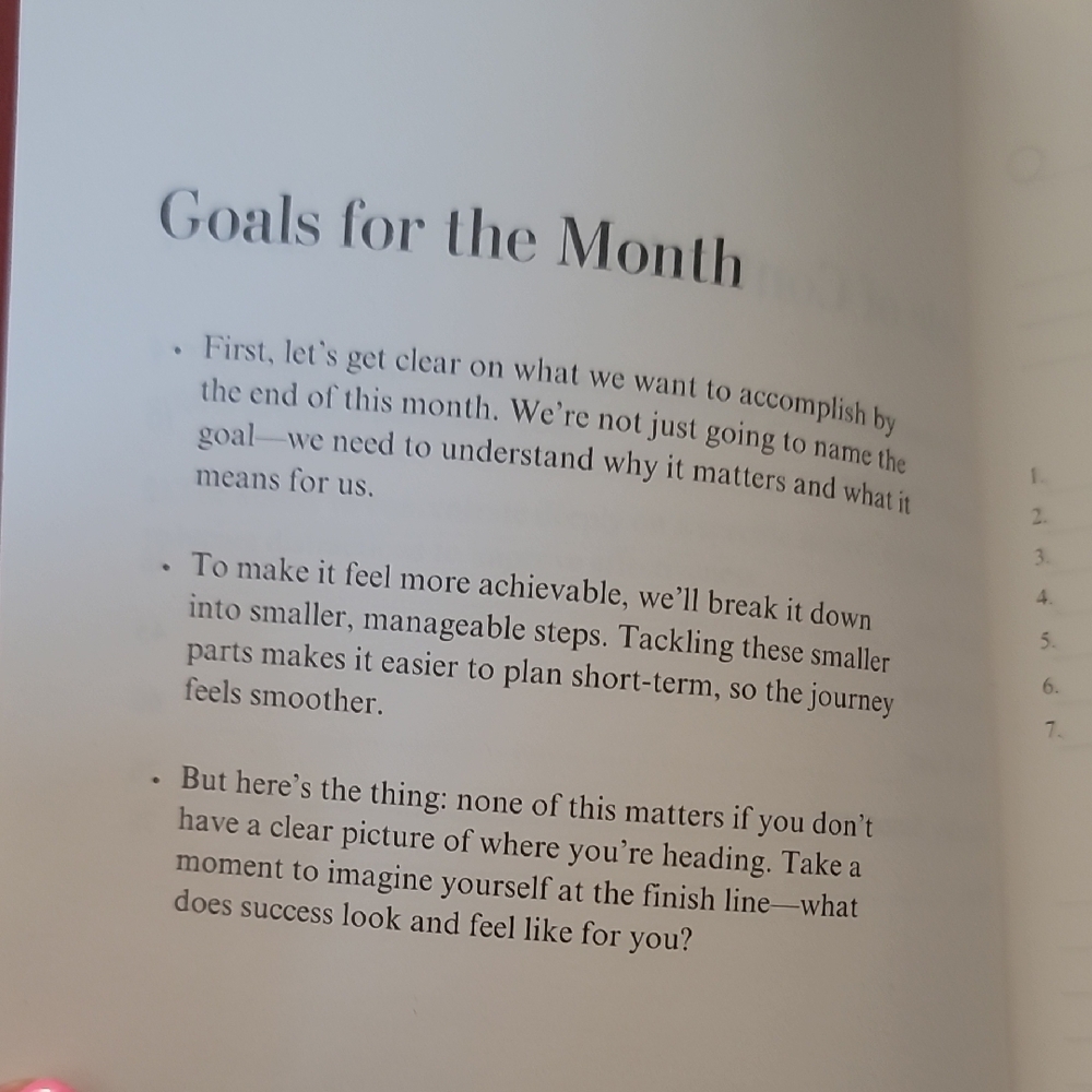 Focus Red Notebook - Picture 3 of 4